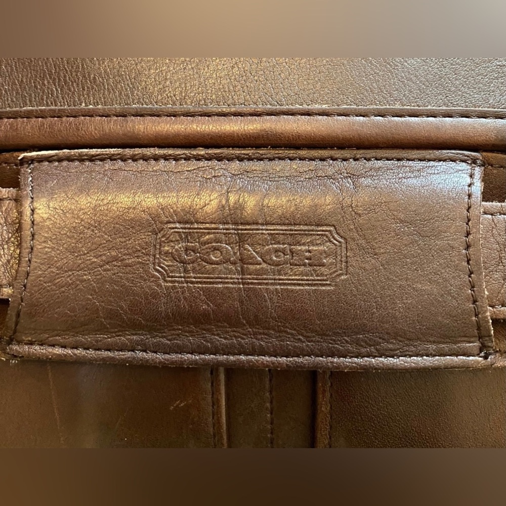 Vintage Coach Prescott Briefcase Messenger Computer Bag - Picture 11 of 12